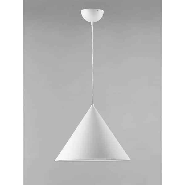 Abyss 1-Light 9.5 Wide Matte White Mini Pendant